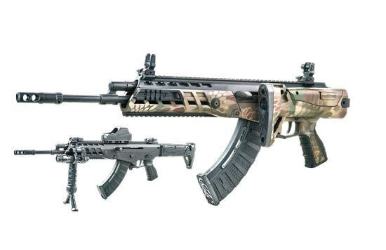 AK-Alfa được sản xuất với 2 biến thể: AKL và AKS có nòng dài lần lượt là 415 mm và 314 mm. AK-Alfa vẫn sử dụng cỡ đạn 7,62x39 mm, nó tương thích với tất cả các hộp tiếp đạn kiểu cũ cũng như loại mới hơn.