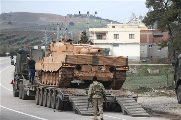 Xe tăng Leopard 2A4 đã gây không ít khó khăn cho lực lượng dân quân người Kurd cũng như cho chính quân đội chính phủ Syria.