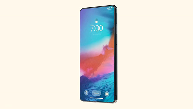 Đây là bản dựng của chiếc iPhone Pro. Nó được tạo ra bởi nhà thiết kế Jermaine Smit từ trang Concept Creator. Máy có ngoại hình tổng thể tương tự chiếc iPhone XS Max, tuy nhiên phần notch đã được loại bỏ, giúp tối ưu không gian hiển thị mặt trước.