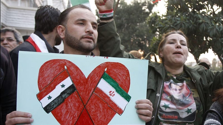 Mặc dù hiện tại, Nga đã đóng một vai trò lớn hơn trong tình hình ở Syria, nhưng chính Iran mới là đồng minh quan trọng nhất đã giúp Syria vượt qua giai đoạn khó khăn nhất; và không quá khi nói rằng, Iran là là nước hỗ trợ lớn nhất đối với Syria; nếu không có Iran, chính quyền của al-Assad đã sụp đổ, trước khi Nga ra tay giúp đỡ.