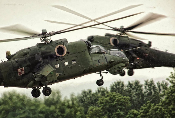 Kể từ khi được đưa vào hoạt động cho tới tận ngày nay, Mi-24 tham gia rất nhiều cuộc xung đột tại khu vực Trung Đông, châu Phi và tạo tiếng vang lớn.