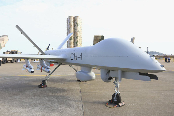 Máy bay không người lái Cảnh Hồng-4 (CH-4) là loại máy bay không người lái (UAV) tương đối tiên tiến của Trung Quốc, được giới quân sự coi là "phiên bản nhái" của UAV Mỹ MQ-1 Predator.