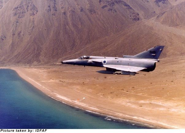 Tiêm kích Kfir (Sư tử non) được thiết kế với kiểu cánh tam giác kéo dài, không có cánh đuôi mà sử dụng cánh mũi mang lại cho máy bay khả năng vận động rất linh hoạt.