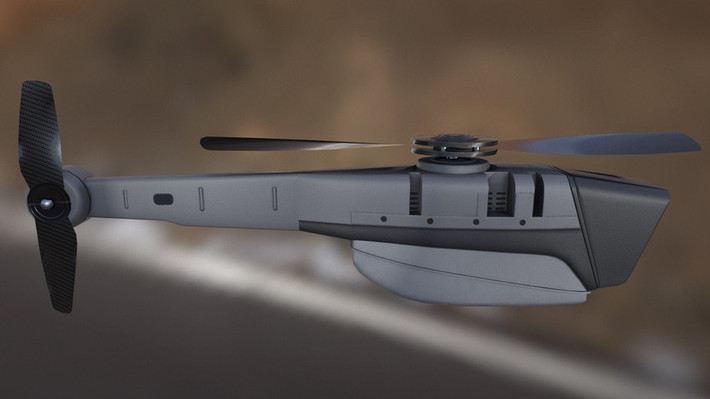 Chiếc UAV trinh sát nhỏ gọn này có khối lượng chỉ 33 gram và dài 168 mm, rất khó thấy được bằng mắt và các phương tiện trinh sát thông thường, có âm thanh cực kỳ nhỏ.