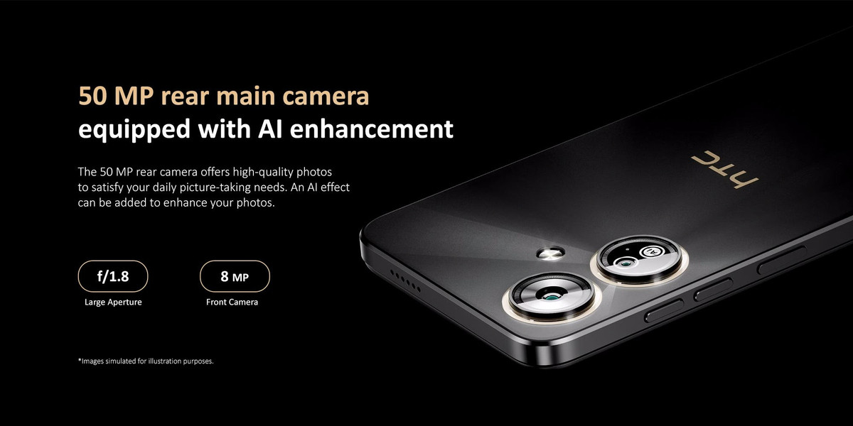 Hệ thống camera là một trong những điểm nổi bật của sản phẩm. Máy sở hữu camera chính ở mặt sau có độ phân giải lên tới 50MP, kết hợp với một cảm biến phụ 0,3MP để đo độ sâu trường ảnh.