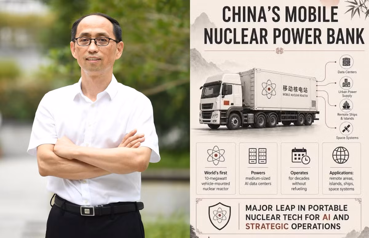 Thông tin được Wu Yican, cố vấn khoa học trưởng tại Viện Công nghệ An toàn Năng lượng Hạt nhân thuộc Viện Khoa học Vật lý Hợp Phì, công bố với tờ Science and Technology Daily tuần trước.