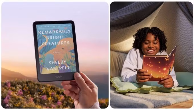 Phiên bản dành cho trẻ em có thêm gói Amazon Kids+ và tùy chọn vỏ bìa. Ảnh: Amazon