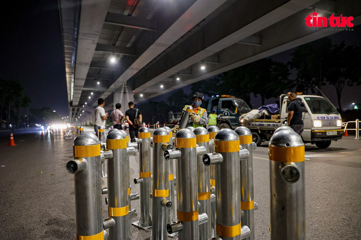 Vật liệu được tập kết dưới vành đai 3.