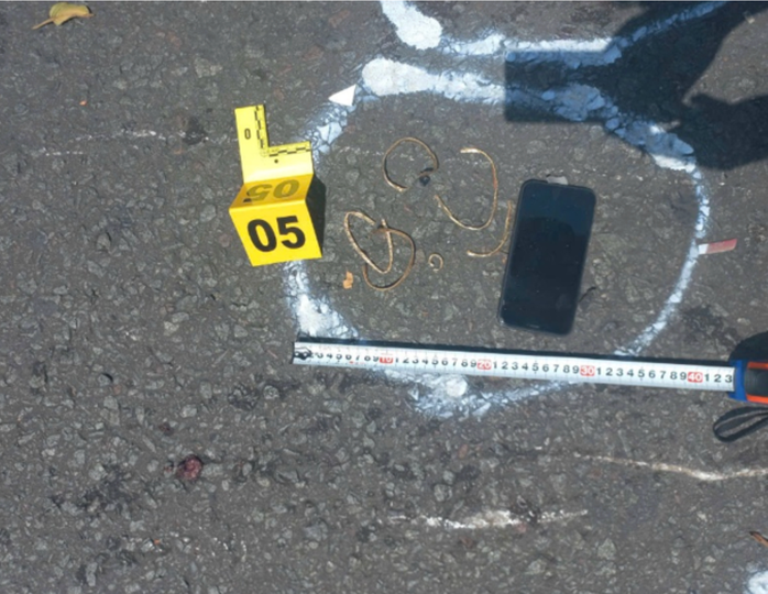 Tài sản của nạn nhân tại hiện trường