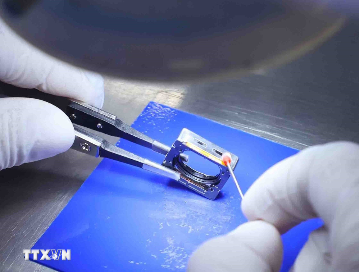 Với nhiều lợi thế, Việt Nam đang có cơ hội để tham gia sâu hơn vào chuỗi giá trị công nghệ toàn cầu. (Ảnh: Vũ Sinh/TTXVN)