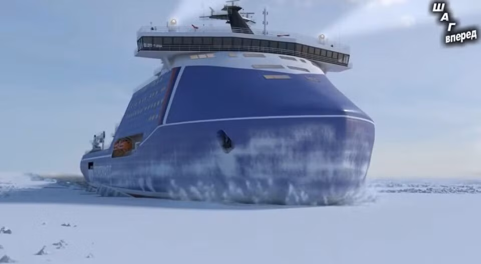 “Việc hoàn thành dự án này mở ra những cơ hội mới trong việc phát triển Tuyến đường biển phía Bắc.” Khi đi vào hoạt động, 'Rossiya' sẽ trở thành tàu phá băng hạt nhân mạnh nhất thế giới. Là tàu đầu tiên của Dự án 10510 được đề xuất, tàu sẽ có hai lò phản ứng nước áp suất RITM-400, cho phép tàu xuyên qua lớp băng dày tới 4,3m và vượt qua một kênh rộng tới 50m. Thời gian dự kiến đi vào hoạt động chính thức là năm 2030.