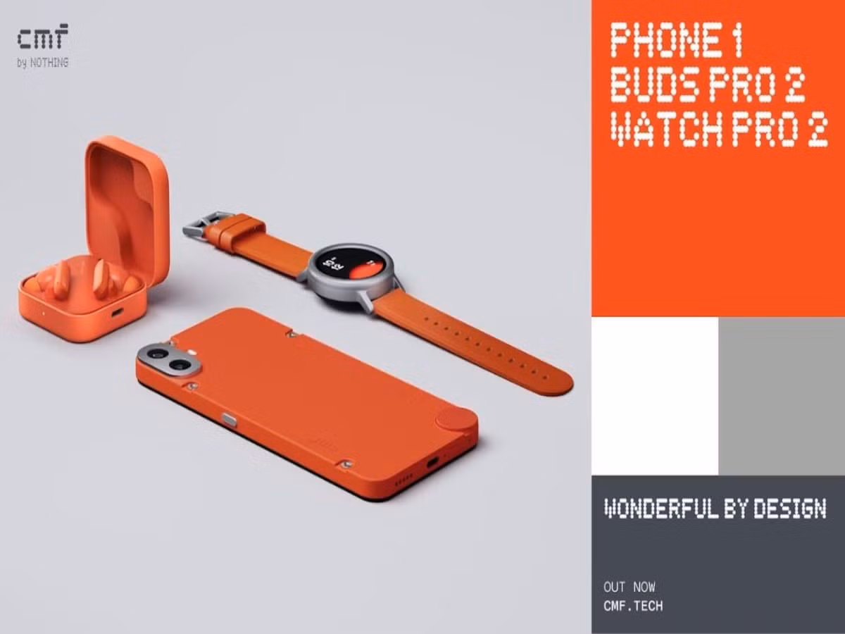 Nothing CMF Phone 2 Pro nổi bật với thiết kế độc đáo và màn hình AMOLED 6,77 inch, tần số quét 120Hz và độ sáng tối đa 3.000 nit. Chạy trên hệ điều hành Android 15, thiết bị hứa hẹn sẽ nhận được 3 bản nâng cấp hệ điều hành lớn.