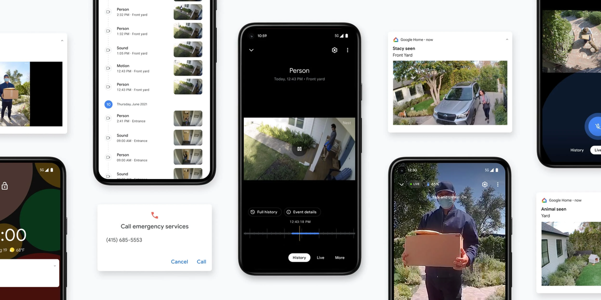 Đối với bất kỳ camera nào bạn đã liên kết với ứng dụng Google Home, bạn sẽ có thể tua tới hoặc tua lui trong cảnh quay đã ghi theo từng giây bằng cách chạm đúp vào bên trái hoặc bên phải màn hình thiết bị (tương tự như chức năng tua nhanh trên YouTube trên thiết bị di động), hy vọng điều này sẽ giúp bạn dễ dàng tìm thấy khoảnh khắc mình đang tìm kiếm.