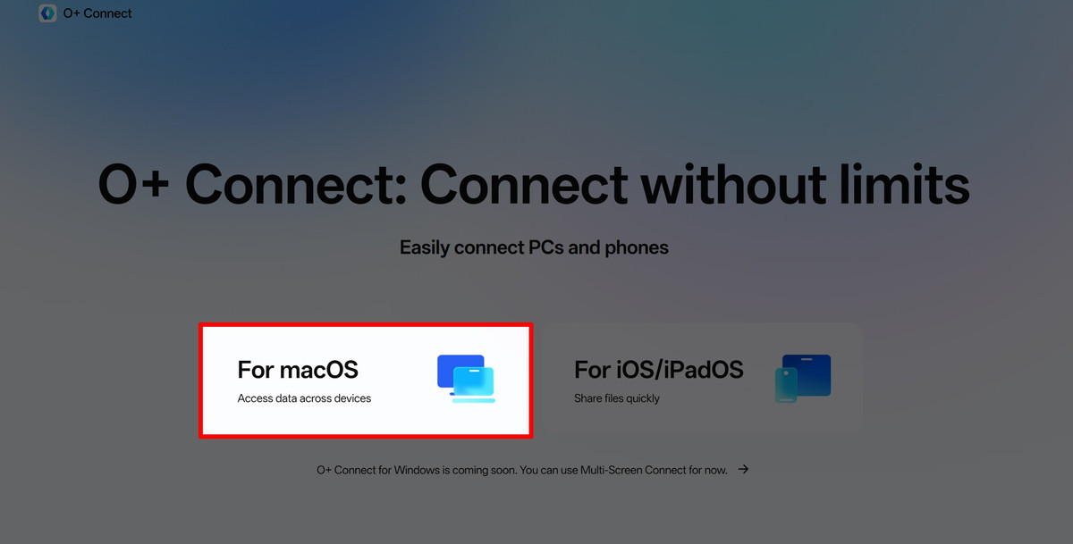 Với O+ Connect, OnePlus chính thức bước vào kỷ nguyên đa thiết bị không giới hạn mở rộng tới cả hệ sinh thái Apple.