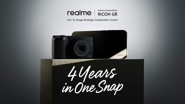 Realme công bố hợp tác cùng Ricoh - Ảnh: realme