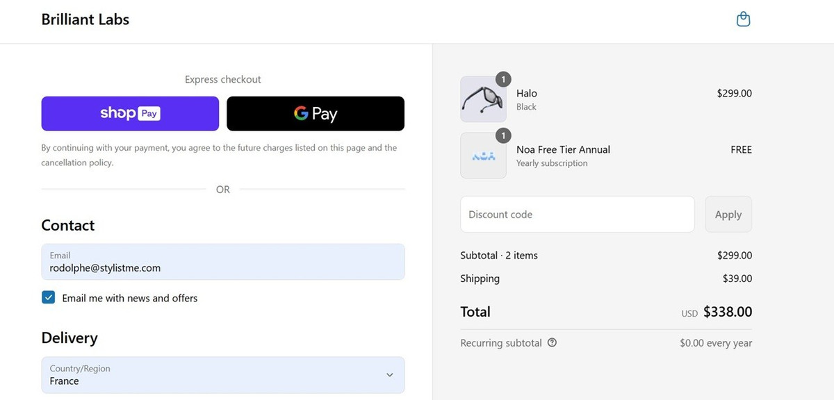 Việc đặt hàng trước Halo đã bắt đầu từ hôm nay, nhưng việc giao hàng dự kiến sẽ bắt đầu vào cuối tháng 11 năm 2025, với mức giá ấn định là 299 đô la. Các loại tròng kính thuốc tương thích cũng sẽ có sẵn để mua thông qua SmartBuyGlasses. Công ty cũng đang rất cẩn thận thông báo với người dùng rằng họ sẽ, một lần nữa, phát hành với số lượng có hạn, vì vậy bất kỳ ai quan tâm đến việc sở hữu một chiếc sẽ cần phải xếp hàng.
