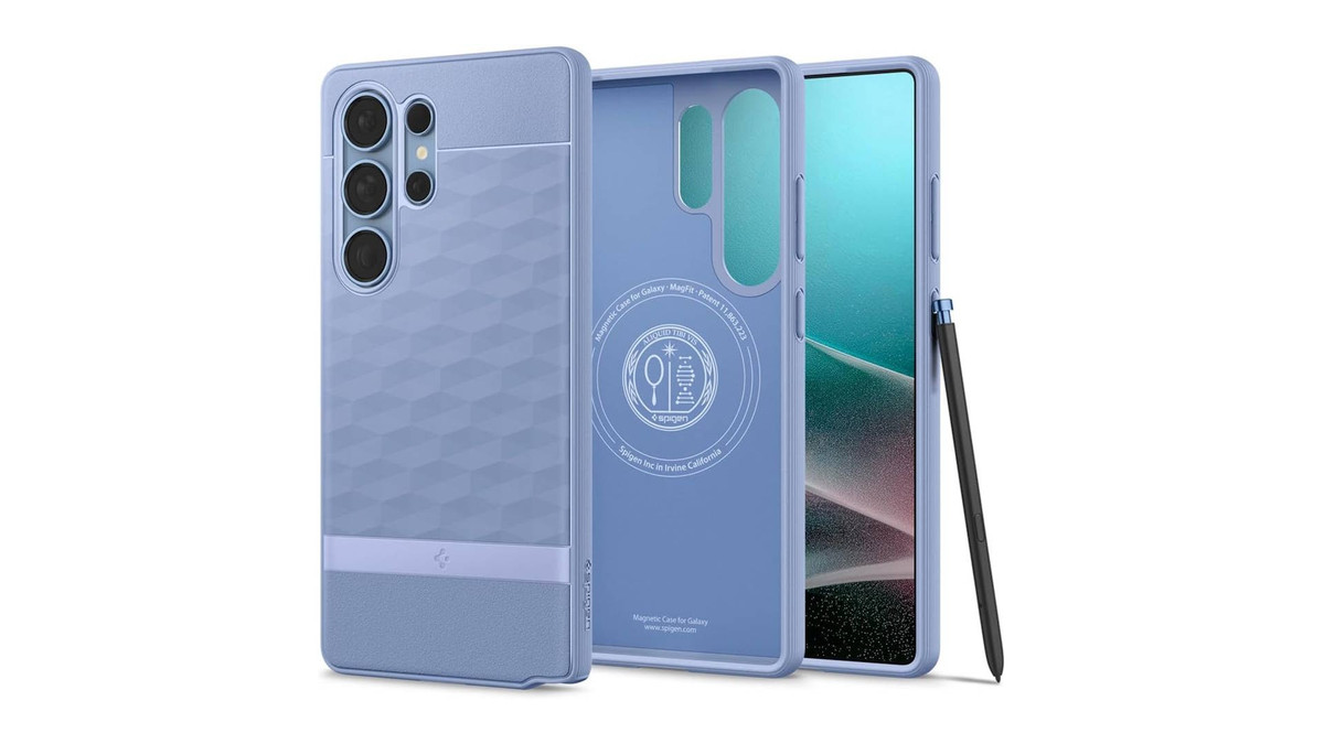 Dễ dàng nhận ra, đây là Galaxy S25 Ultra được chỉnh sửa màu sắc thành vàng, thêm logo T1 và cờ Mỹ.