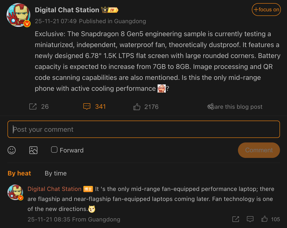 Điều này khiến giới quan sát tin rằng thiết bị chính là thế hệ kế nhiệm của OPPO K13 Turbo Pro, vốn từng gây chú ý với hệ thống tản nhiệt phức tạp và các kênh dẫn khí hiệu suất cao. Bên cạnh hệ thống tản nhiệt mới, máy cũng được cho là sở hữu màn hình phẳng 6.78 inch sử dụng tấm nền LTPS với độ phân giải 1.5K.