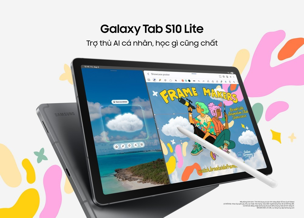 Đây là sản phẩm kế nhiệm cho Galaxy Tab S6 Lite, nổi bật với màn hình lớn, vi xử lý Exynos 1380, pin dung lượng khủng và cam kết hỗ trợ cập nhật phần mềm lên đến 7 năm.