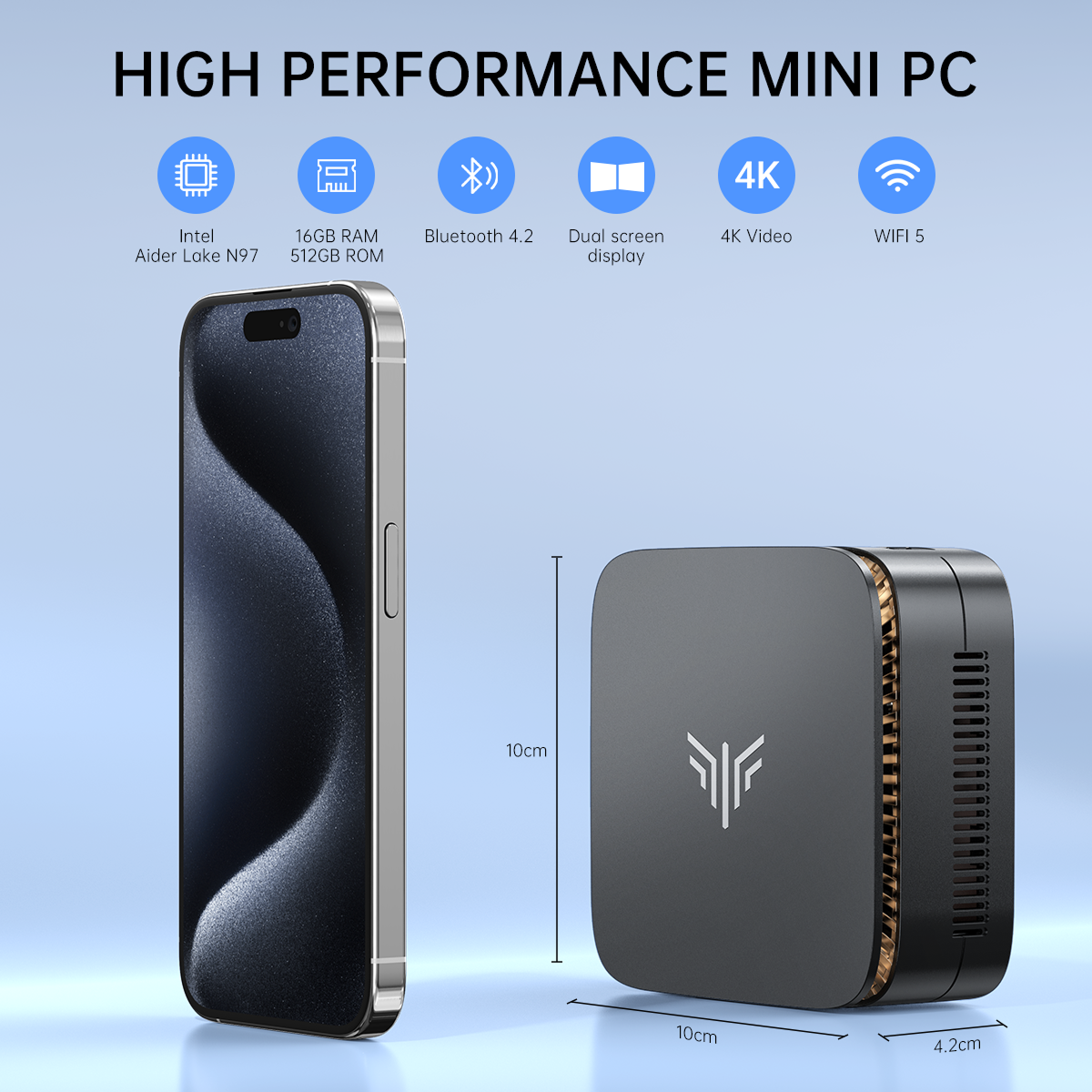 Chiếc Kamrui Intel N97, vốn có giá bán thông thường là 180 đô la. Chiếc máy tính này sở hữu nhiều tính năng tiên tiến đã định hình lại khái niệm máy tính mini, buộc người mua phải suy nghĩ lại về sức mạnh xử lý và hiệu năng mà họ có thể đạt được từ một chiếc máy tính nhỏ gọn trong lòng bàn tay và có giá rẻ hơn 60 đô la so với ...bàn phím Apple bán kèm với Mac Mini.