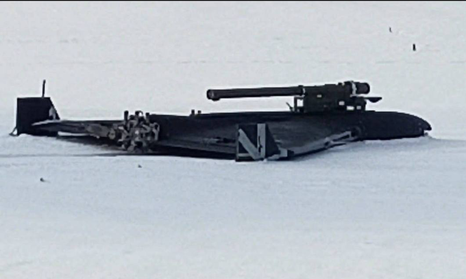 UAV Geran Nga mang tên lửa vác vai trong ảnh đăng ngày 4/1. Ảnh: Ukrainska Pravda