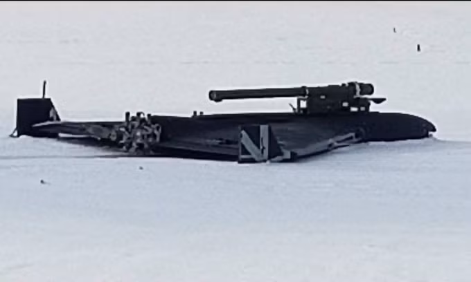 UAV Geran Nga mang tên lửa vác vai trong ảnh đăng ngày 4/1. Ảnh: Ukrainska Pravda