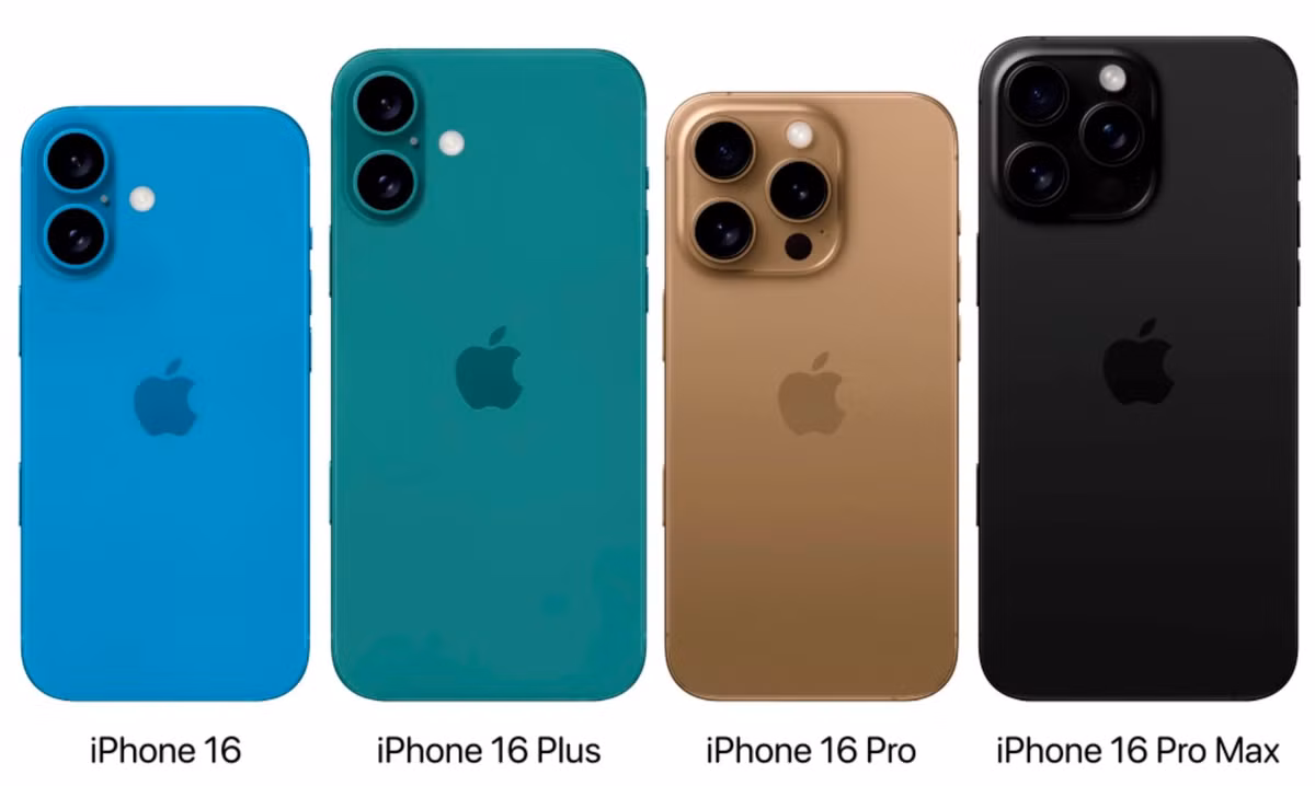 Khá ngạc nhiên vì tất cả sản phầm iPhone thuộc 16 Series đều đứng ở top đầu của bảng thống kê này.