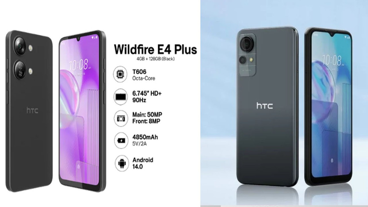 Về thông số kỹ thuật, HTC Wildfire E4 Plus được trang bị màn hình lớn kích thước 6,74 inch, độ phân giải HD+. Điểm nhấn đáng chú ý là màn hình này hỗ trợ tần số quét 90Hz và có tỷ lệ khung hình 20:9, mang lại trải nghiệm cuộn lướt mượt mà hơn so với các màn hình 60Hz truyền thống.