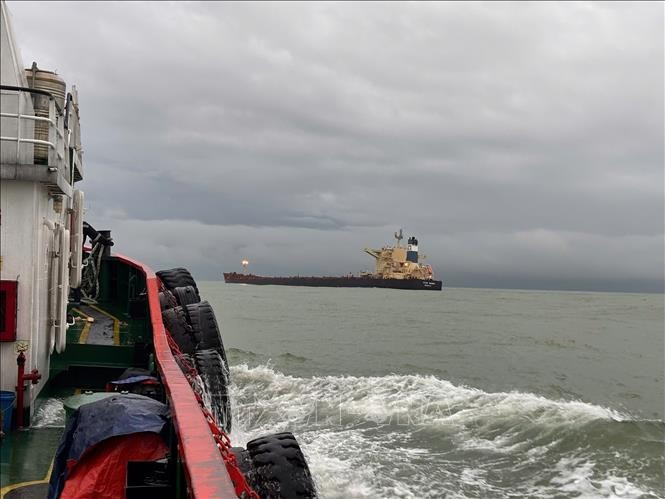 View - Quảng Ngãi thành lập Sở Chỉ huy ứng phó sự cố tàu Star Bueno | Báo Tri thức và Cuộc sống - TIN TỨC PHỔ BIẾN KIẾN THỨC 24H