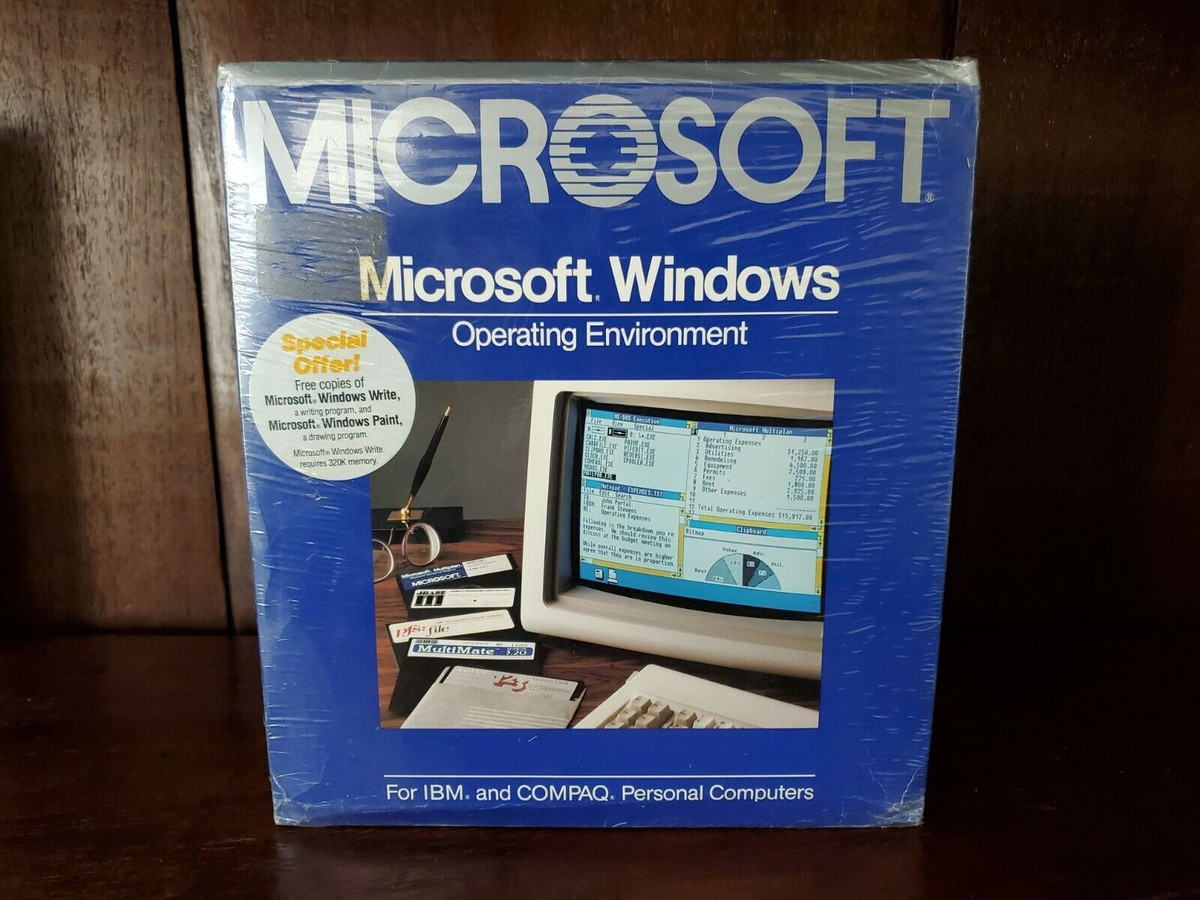 Vào ngày 21 tháng 11 năm 1985, Microsoft chính thức giới thiệu Windows 1.0 ( trong đó cũng có một quả trứng Phục sinh ghi tên các nhà phát triển và nhân viên của nhóm Windows ). Một ngày trước đó, vào ngày 20 tháng 11 năm 1985, Microsoft đã công bố việc giao phiên bản bán lẻ: “BELLEVUE, WASHINGTON—Ngày 20 tháng 11 năm 1985—Tập đoàn Microsoft hôm nay đã công bố việc giao hàng bán lẻ môi trường hệ điều hành Microsoft Windows cho các đại lý và nhà phân phối.”