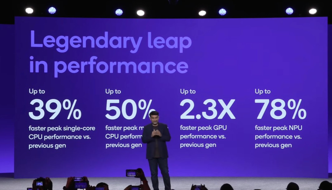 Qualcomm cũng tuyên bố khả năng tiết kiệm điện năng này sẽ mang lại "thời lượng pin nhiều ngày", giống với những gì công ty đã nói về Snapdragon X Elite năm ngoái. Thời lượng pin ấn tượng từ 14 đến 18 giờ trên các máy tính Copilot năm ngoái rõ ràng đã tạo nên sự khác biệt mạnh mẽ.