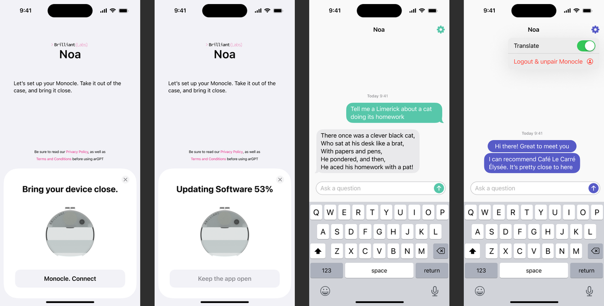 Điều này sẽ khai thác các cảm biến quang học và micrô của kính để theo dõi những gì đang diễn ra từ góc nhìn của bạn. Và vì cả âm thanh và video đều được ghi lại liên tục, hệ thống sẽ xây dựng một "cơ sở kiến thức riêng tư và được cá nhân hóa" về bạn. Các tương tác của bạn sẽ được bảo mật theo mặc định và người dùng sẽ nhận được nhiều quyền kiểm soát quyền riêng tư chi tiết để đảm bảo họ hài lòng với lượng dữ liệu họ chia sẻ.
