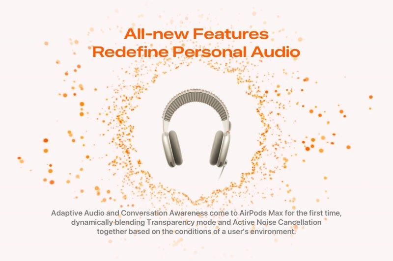 Âm lượng cá nhân hóa - Một tính năng khác của Adaptive Audio, Âm lượng cá nhân hóa sẽ học hỏi sở thích âm lượng của bạn trong các môi trường khác nhau theo thời gian và tự động điều chỉnh.
