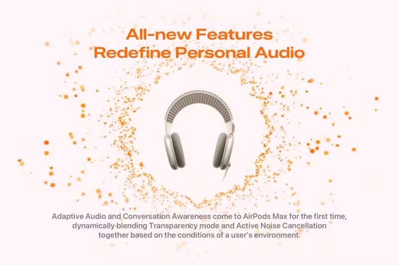 Âm lượng cá nhân hóa - Một tính năng khác của Adaptive Audio, Âm lượng cá nhân hóa sẽ học hỏi sở thích âm lượng của bạn trong các môi trường khác nhau theo thời gian và tự động điều chỉnh.