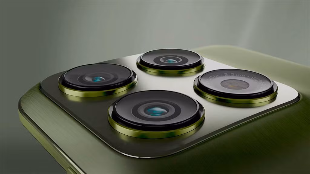 Khả năng chụp ảnh của máy ảnh đầu tư kỹ thuật với máy ảnh hệ thống sau khi có cảm biến chính 50 megapixel hỗ trợ chống lại quang học OIS và ống kính góc siêu rộng 50 megapixel hợp nhất chế độ chụp macro.