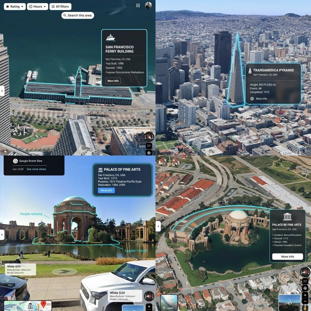 Chủ thích thông tin hình ảnh tạo ra những trải nghiệm thực tế tăng cường cho những khung ảnh khô khan. Chỉ cần tô sáng điểm quan tâm và thêm chú thích, AI sẽ khiến chú thích ấn tượng bằng cách bám theo các đường nét tự nhiên của vật thể.