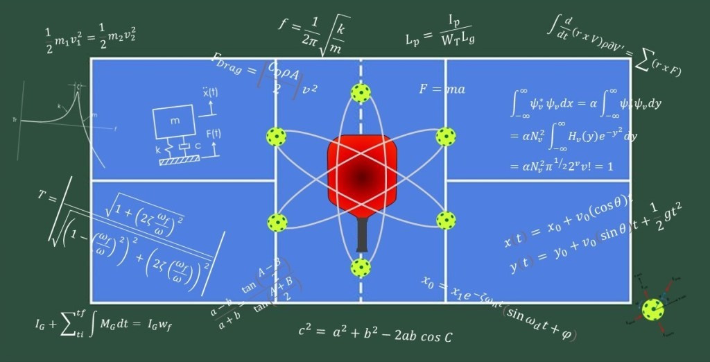 Trong một loạt các bài viết của mình tập trung vào bóng Pickleball, Hipol đã xây dựng được các phương trình liên quan đến chuyển động, vận tốc, lực cản không khí và thậm chí cả độ mòn và tuổi thọ của bóng.
