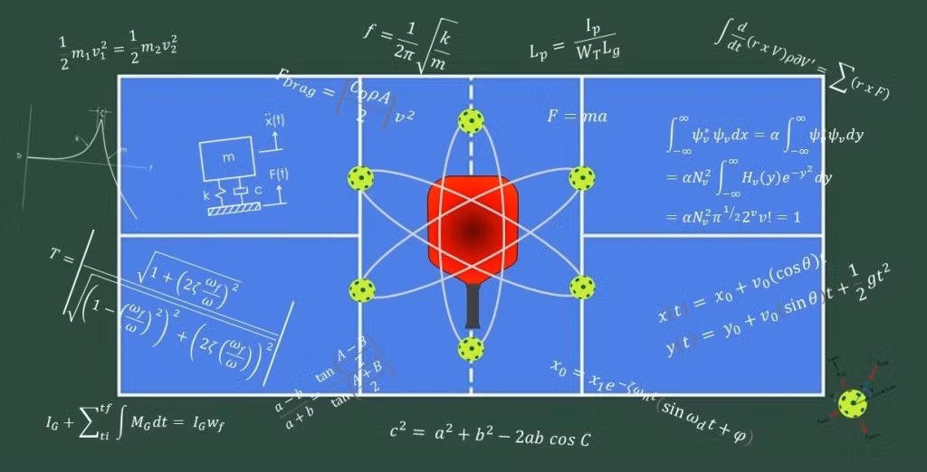 Trong một loạt các bài viết của mình tập trung vào bóng Pickleball, Hipol đã xây dựng được các phương trình liên quan đến chuyển động, vận tốc, lực cản không khí và thậm chí cả độ mòn và tuổi thọ của bóng.