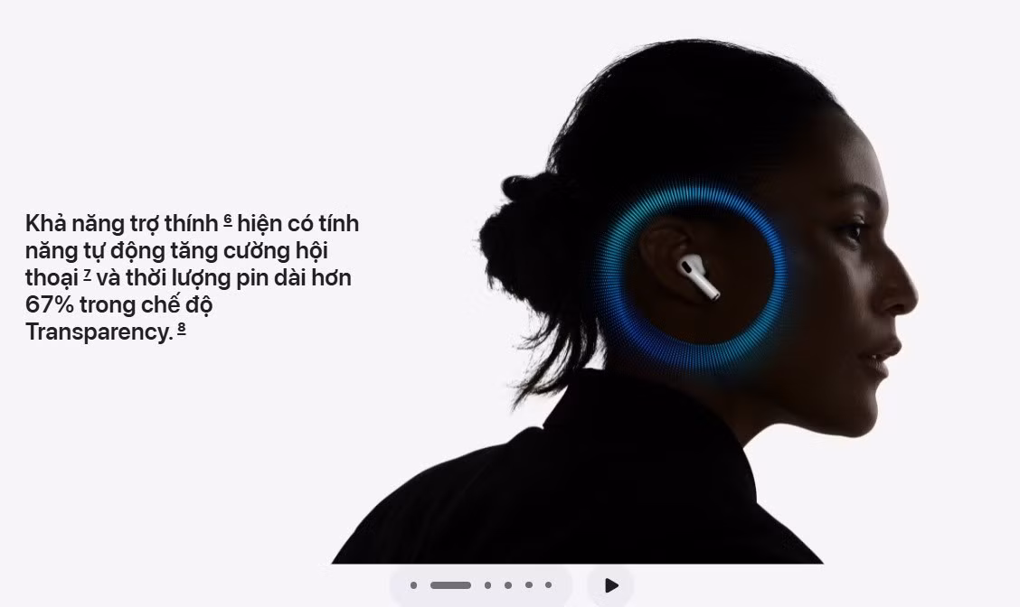 Tính năng trợ thính tự động sẽ điều chỉnh âm lượng một khi "người bên kia" vì lý do nào đó nói quá nhỏ.