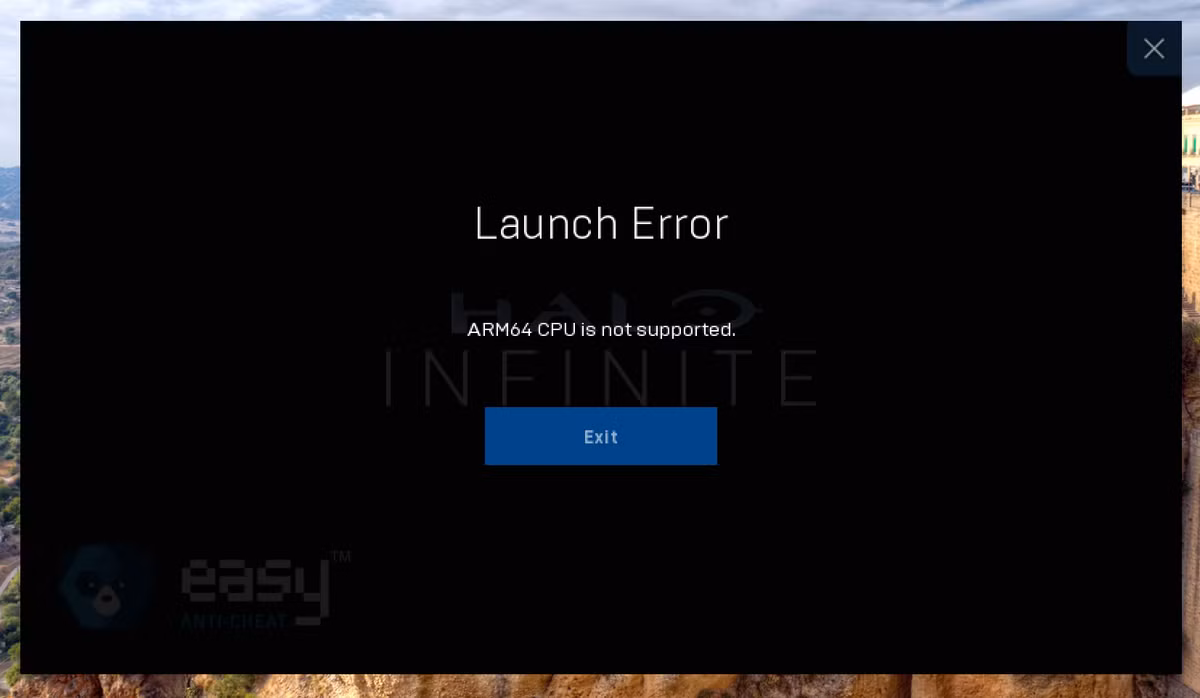 Đây là loại lỗi mà bạn sẽ thấy ở rất nhiều trò chơi trên Arm hiện nay. Ảnh: Windows Central