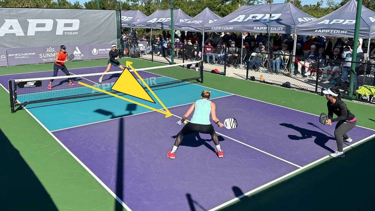 Các phương trình của Hipol chỉ ra vấn đề lớn nhất về tốc độ bóng chậm trong Pickleball không phải do sự khác biệt về vợt, bóng hoặc vật liệu cũng như trọng lượng của chúng, mà từ một thứ cơ bản hơn nhiều. Luật chơi của Pickleball yêu cầu bạn phải giao bóng thấp hơn thắt lưng của mình, trong đa số trường hợp, vị trí này thấp hơn chiều cao của lưới.