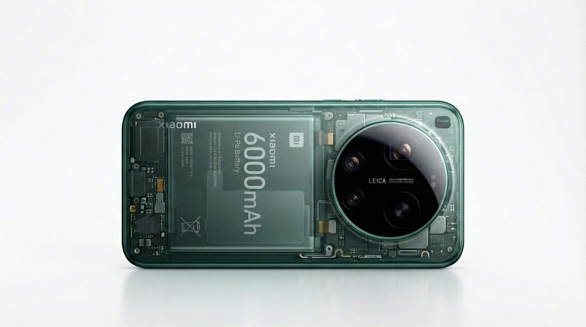 Toàn bộ linh kiện được cấp nguồn bởi viên pin 6.800mAh hỗ trợ sạc nhanh không dây 50W và sạc nhanh có dây 90W.