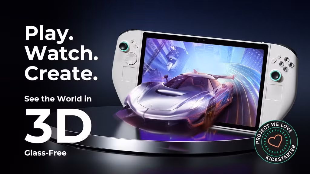 YouTuber ETA Prime mới đây đã giới thiệu Abxylute 3D One, thiết bị chơi game cầm tay được mô tả là sự kết hợp giữa Steam Deck, Switch 2 và tablet Windows.