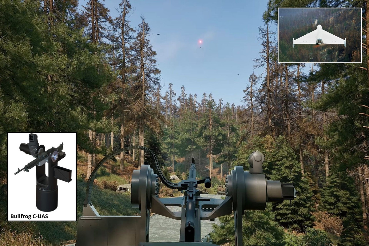 Một giải pháp như Bullfrog nhằm mục đích thu hẹp khoảng cách về khả năng phòng thủ của xe bằng cách cung cấp phương tiện tiêu diệt tự động để chống lại máy bay không người lái cỡ nhỏ.