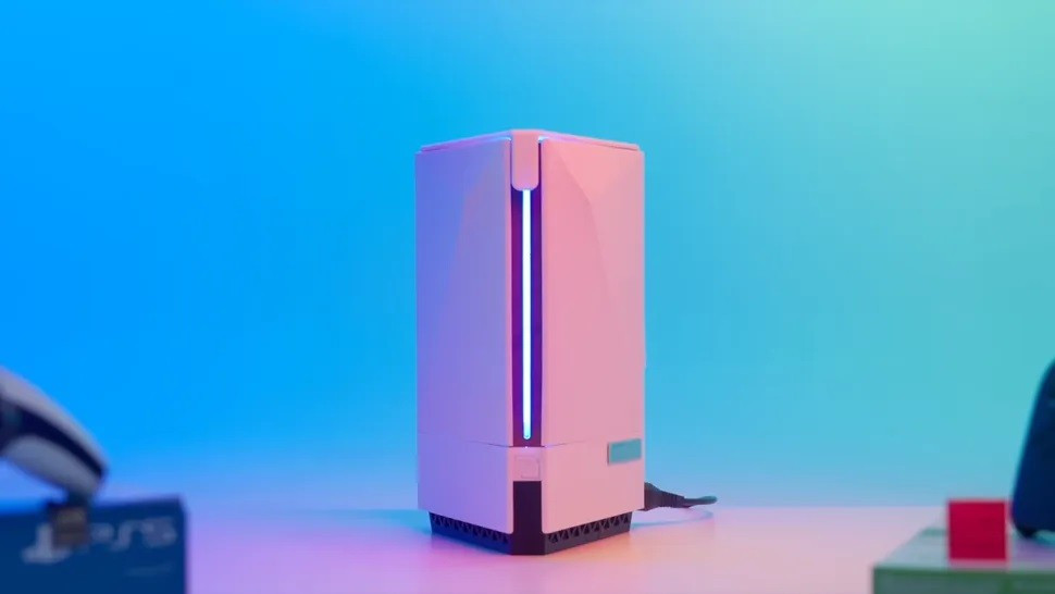 Kết quả cuối cùng, cô đã tạo ra một "Supper Console" được đặt tên trìu mến là "Ningtendo PXBOX 5". Chiếc máy 3 in 1 đã được tạo ra một cách hoàn hảo nhờ kết hợp khéo léo giữa nghề thủ công truyền thống và công nghệ hiện đại.