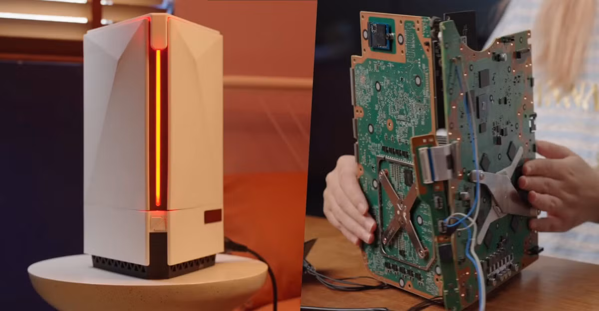 Do đó, tất cả các máy chơi game đều được tháo rời đến tận các bộ phận bên trong. Bộ tản nhiệt và bộ nguồn được để riêng vì XNZ đã phát triển một hệ thống thống nhất cho các bộ phận đó, trong khi bo mạch chủ được giữ nguyên.