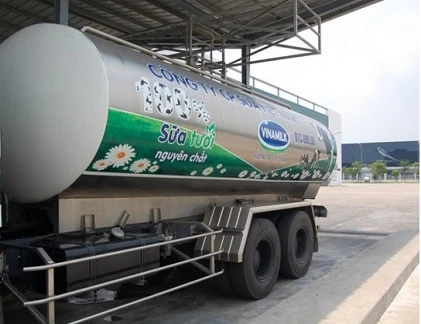 Báo Tây khoái dây chuyền khủng của Vinamilk