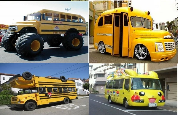 Muôn kiểu xe buýt kỳ dị chưa từng thấy