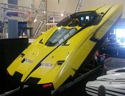 Du thuyền mang hình dáng siêu xế Lamborghini