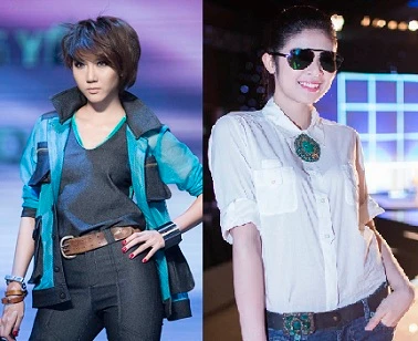 Ngọc Hân quyến rũ với phong cách tomboy